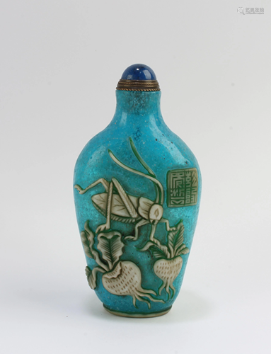 Chinese Peking Glass Snuff Bottle