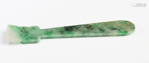 Antique Jadeite Jade Hair Pin