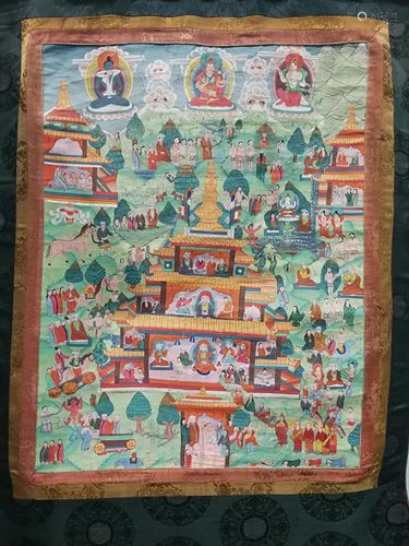 A Tibetan Thangka