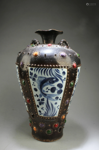 Chinese Porcelain Meiping Vase