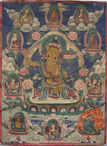 A Tibetan Thangka