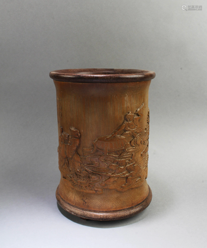 Chinese Bamboo Brushpot