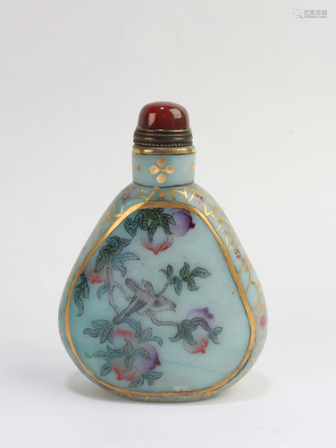 Chinese Peking Glass Snuff Bottle