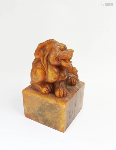 Chinese soapstone Seal