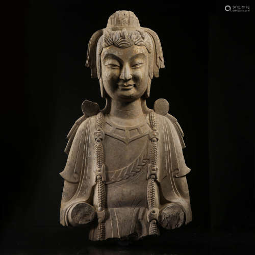 A Stone Carved Statue