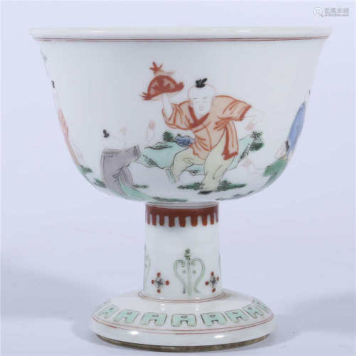 The Goblet of baby opera in the Qing Dynasty