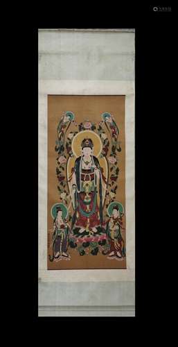 BUDDHA SCROLL