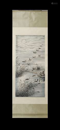 WILD GEESE SCROLL