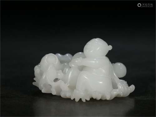 A Chinese Carved Jade Decoration