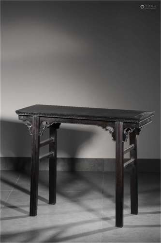 A Chinese Carved Hardwood Table