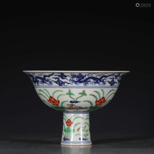 XUANDE MARK, CHINESE DOUCAI BOWL