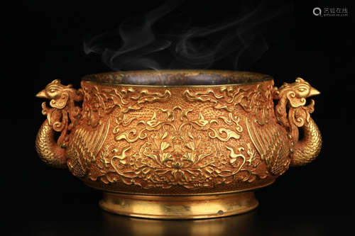 XUANDE MARK, CHINESE BRONZE CENSER