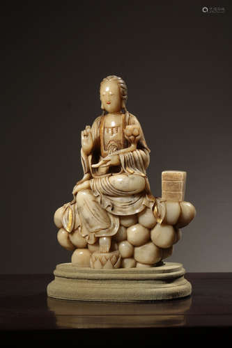 CHINESE SOAPSTONE ORNAMENT