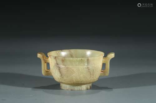 A CHINESE CELADON JADE 'QILIN' CENSER