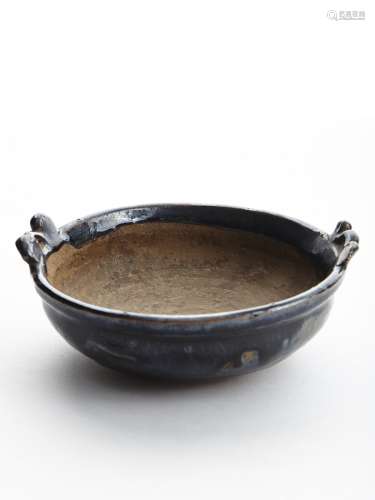 A JIZHOU WARE TWO HANDLED BOWL