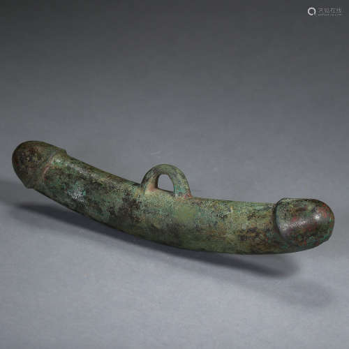 ANCIENT CHINESE BRONZE MALE GENITALS