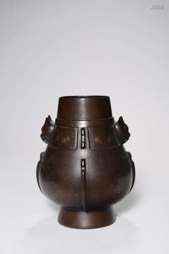 CHINESE ARCHAIC STYLE BRONZE VESSEL