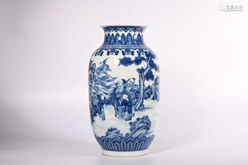 CHINESE BLUE WHITE PORCELAIN VASE