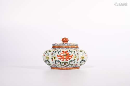 CHINESE FAMILLE ROSE PORCELAIN WATER COUPE