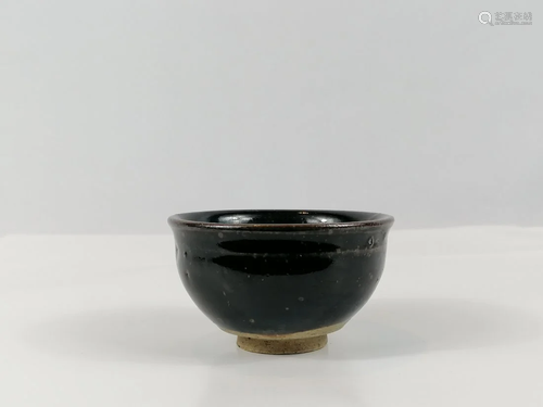 A Black-glazed tea bowl