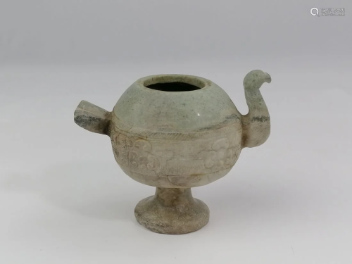 An ancient style Chinese hardstone vessel