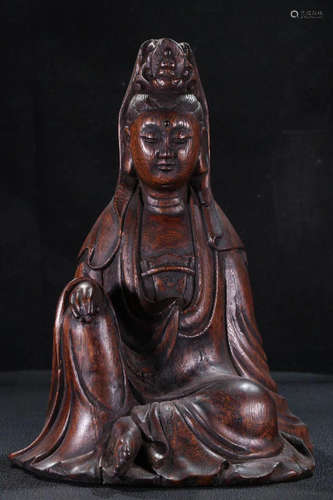 CHINESE CHENXIANG WOOD GUANYIN