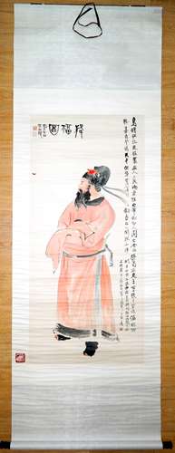 CHINESE FIGURINE PAINTING