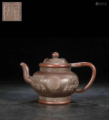 CHINESE YIXING ZISHA TEA POT