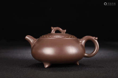 CHINESE YIXING ZISHA TEA POT