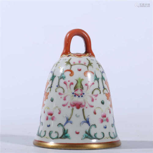 Pink bell in Qing Dynasty