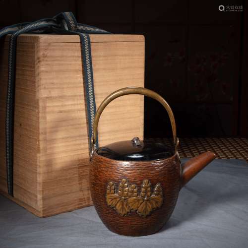 JAPANESE COPPER TEAPOT