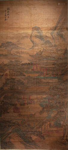 PAINTING BY YUAN JIANG, QING DYNASTY, CHINA