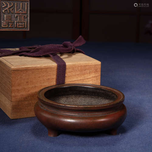 BRONZE INCENSE BURNER 