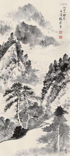 张榖年 1905～1987 阿里山所见