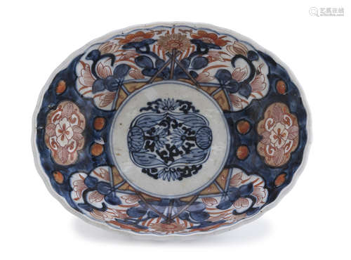 A JAPANESE POLYCHROME ENAMELED PORCELAIN BOWL SECOND HALF 19TH CENTURY.