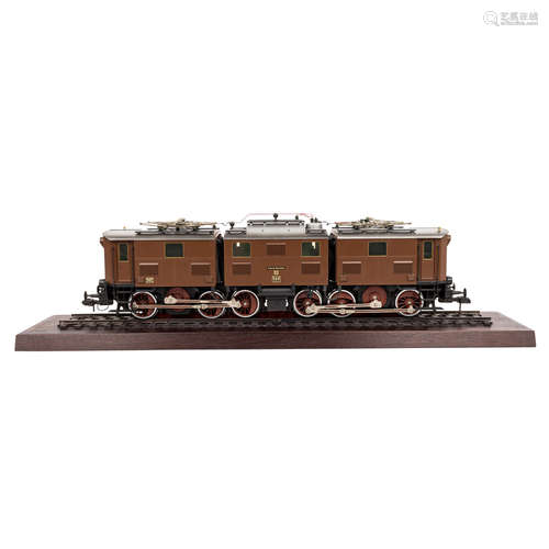 MÄRKLIN E-Lok 5516 der DRG, Spur 1,braunfarbene Gelenklok 