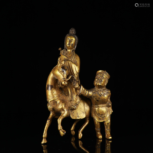 Bronze Gilt Figure