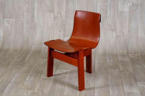 Angelo Mangiarotti (1921-2012) - Chaise modèle “TRE“.