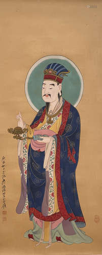 Zhang Daqian, character figure