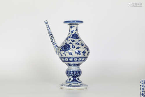 Xuande, Blue and White Lotus Pot