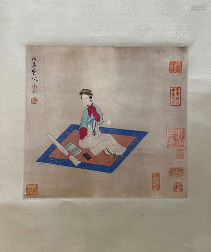 Chou Ying,Figure painting