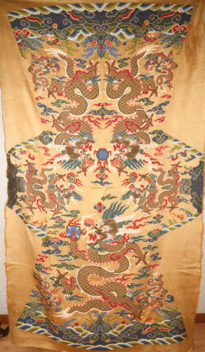 18th,Material for emperor's dragon robe