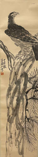 Wang Zhujiu,eagle Figure