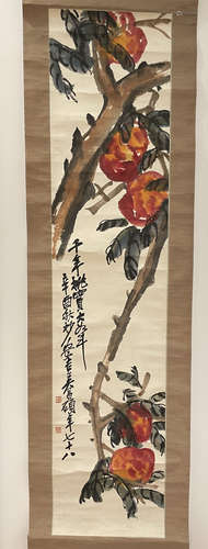 Wu Changshuo,Peach