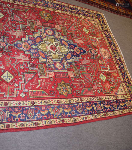 Modern Hamadan carpet, 195 x 150cm