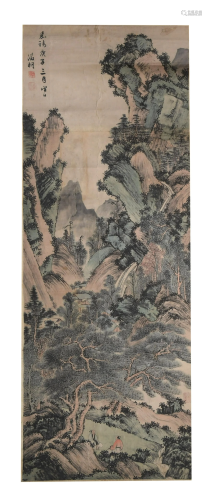 Chinese Landscape Painting attrib. Wen Zhengming