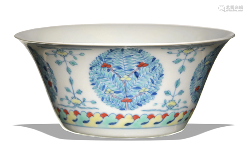 Chinese Doucai 'MEDALLION' BOWL, DAOGUANG