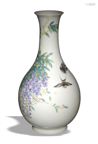 Chinese Vase with Birds and Flowers, Republic