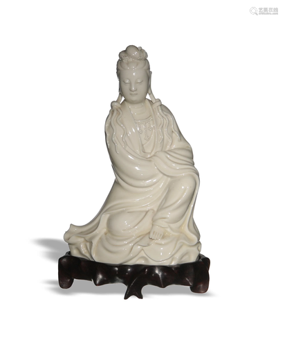 Chinese Blanc De Chine Guanyin, He Chaochun