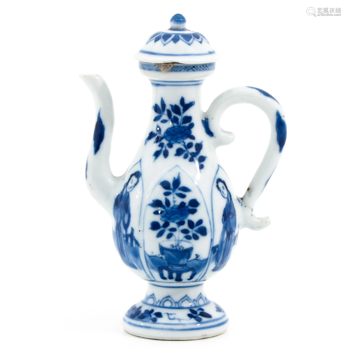 A Kangxi Period Small Pitcher and Cover